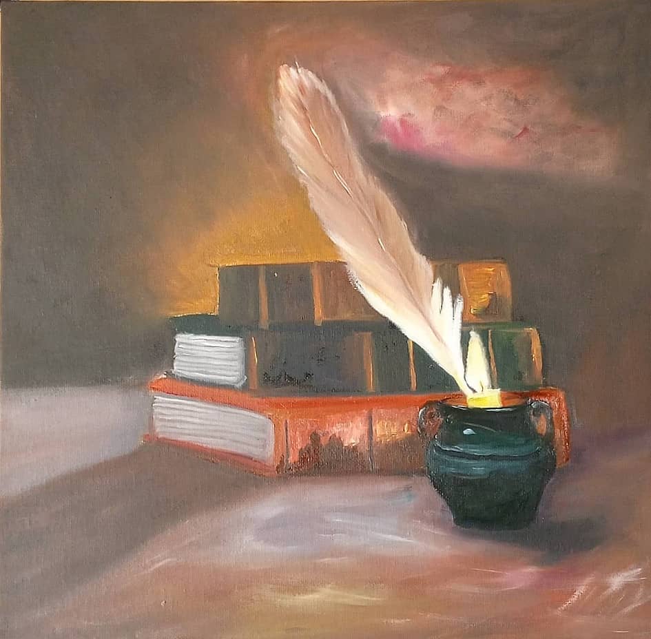 Натюрморт с книгами