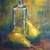 Натюрморт с грушами