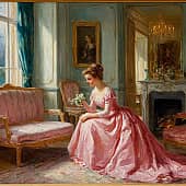 Прошла любовь, цветы увяли., художник Alex-08