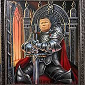 В образе рыцаря (1), художник NEFEDOVA