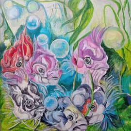 Аквариум.Пузыри.