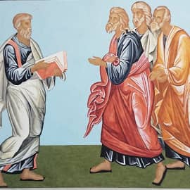 Изображение людей в иконописи