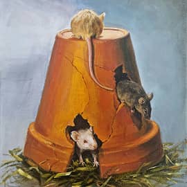 Мышиные истории 3 (Как вам наш теремок )