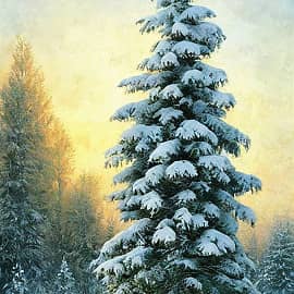 Картина "Лесная красавица"