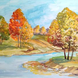 Филиновка осенью.