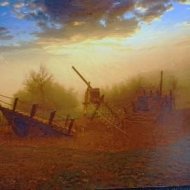 Старый корабль.