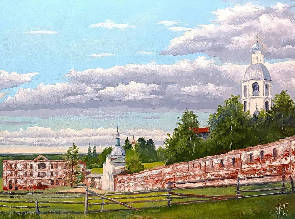 У стен монастыря. (4)