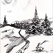 Зимняя тропинка