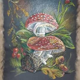 лесной этюд