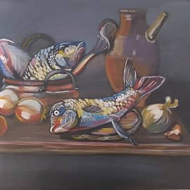 Рыбная лавка.