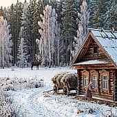 На заимке