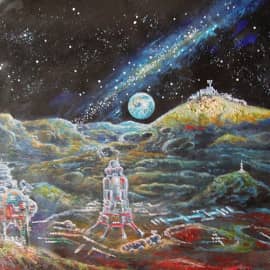 Луна.Кратер Малаперт.