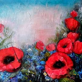 Маки-васильки