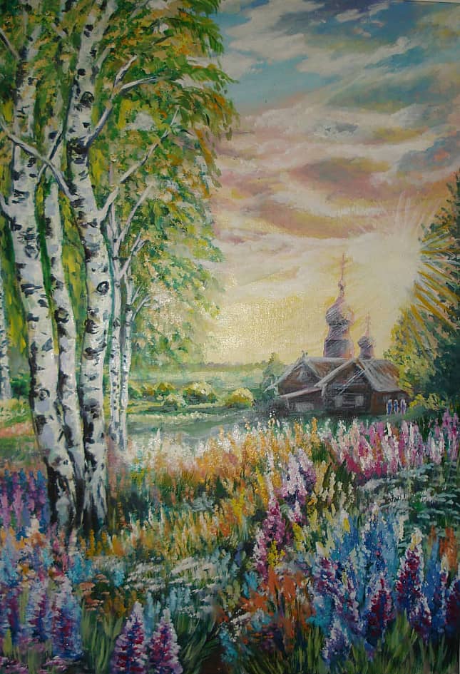 Родные просторы.