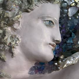 НереидаБарельеф,роспись,мозика.Фрагмент.