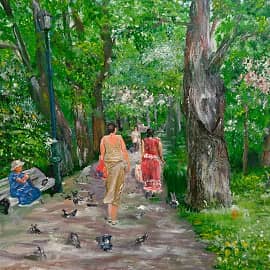 Лето в парке