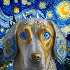 На голубом глазу