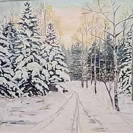 Объятия зимней тишины