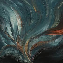 Абстракция Цветок