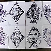 покер карты ( дизайн )