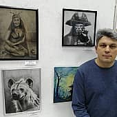 Пятнистая гиена (1), художник Владислав Безоян