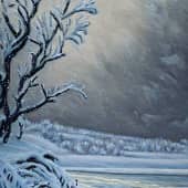 Картины "Зима". (2), художник Ольга Пелевина