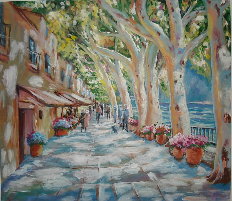 Платановая улица.