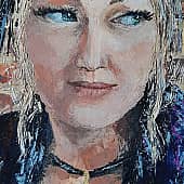 В бистро Гарсон (1), художник Наталья Андреева