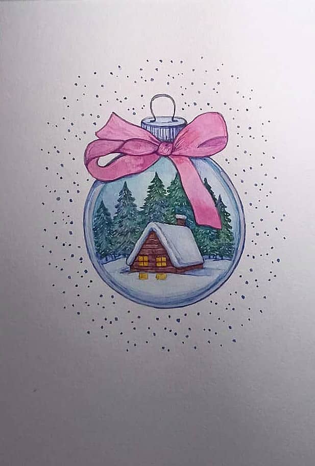 Новогодний шарик