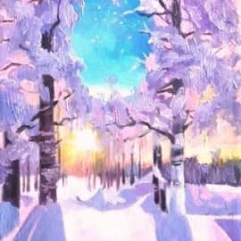 Мороз и солнце..день чудесный.