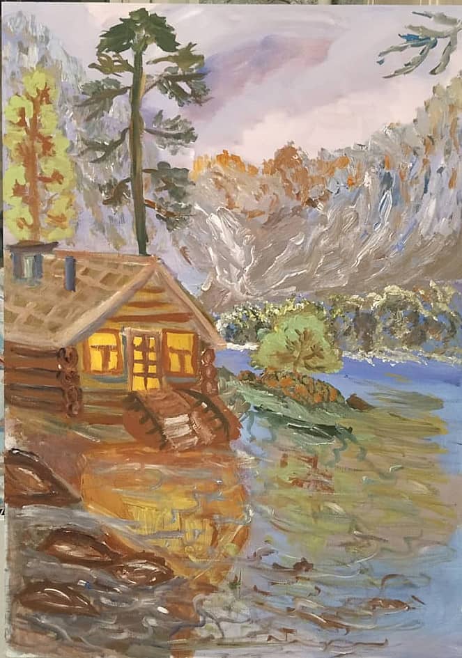 Домик у озера