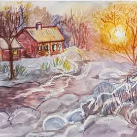 Зимнее солце