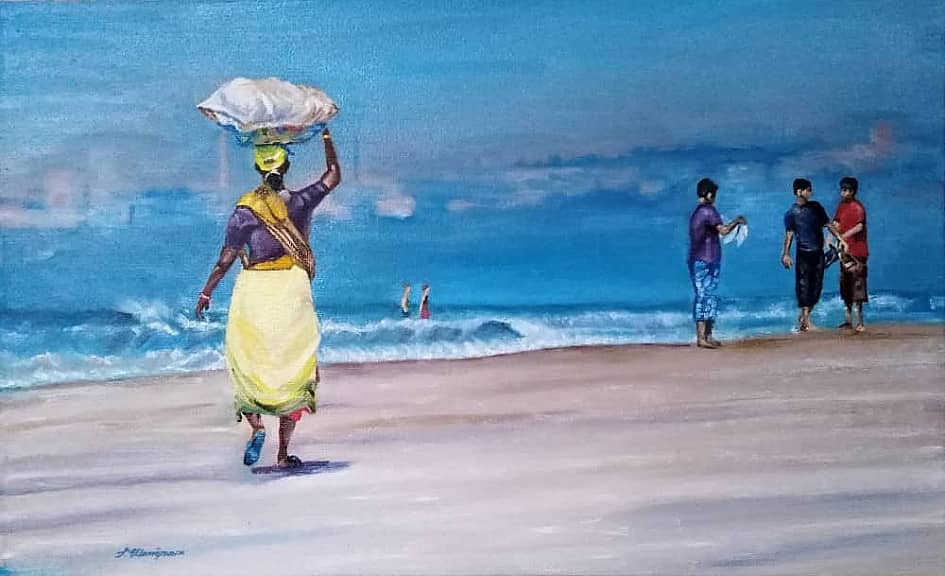 На берегу океана