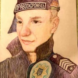 Capitano della polizia Ucraina