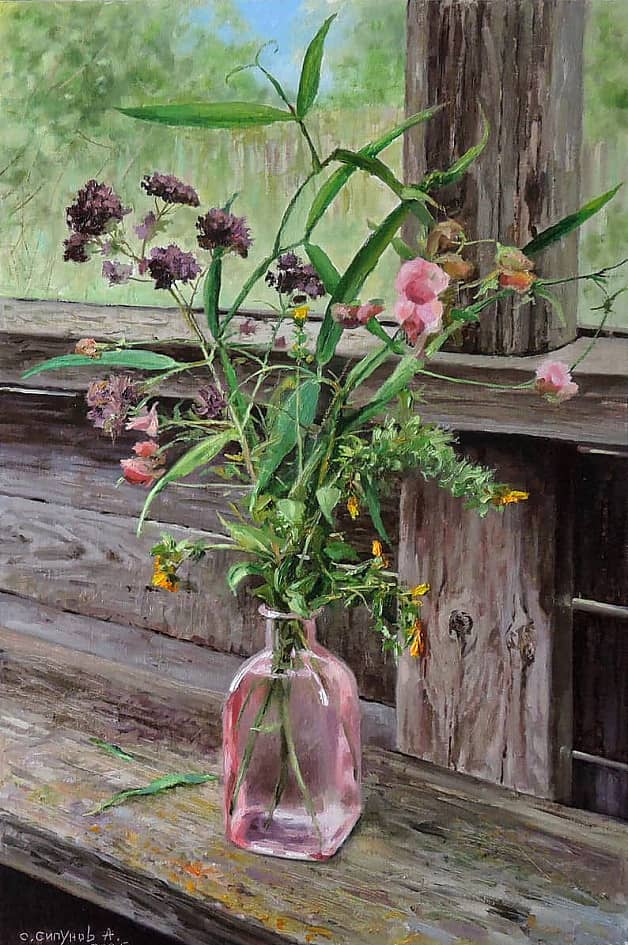 Натюрморт на веранде