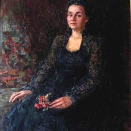 Портрет мамы-художника Ческидовой Ольги Александровны