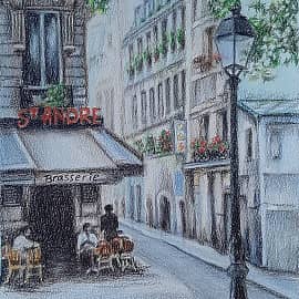 Brasserie St. Andre, Paris.