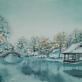 Зимняя река