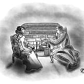 Разговор у камина