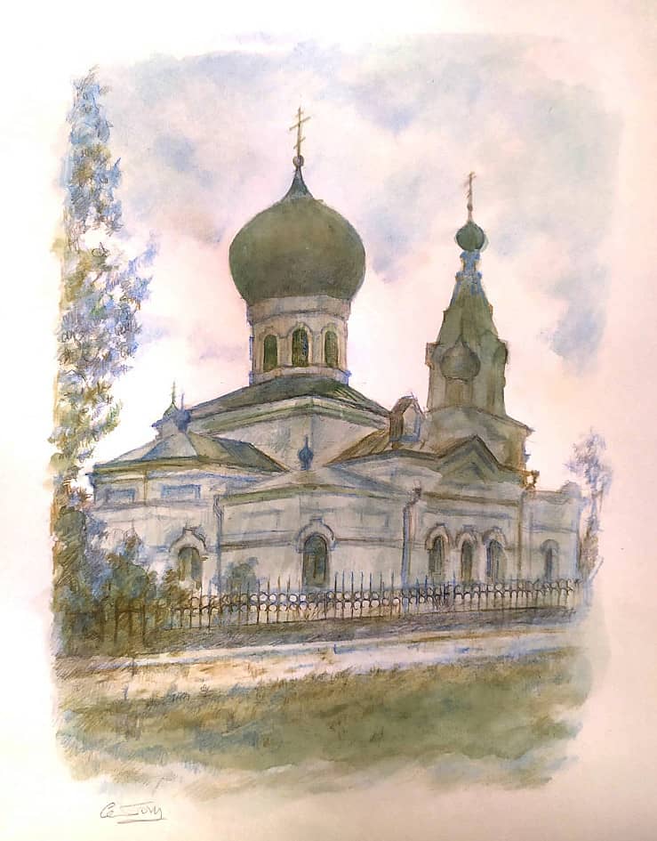 Церковь Вознесения Господня - православный храм в хуторе Сусат.