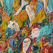 Картина Богатство и энергия цвета в природе Абстракция живопись Екатерина Лебедева художник (1), художник Екатерина Лебедева