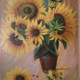 Подсолнухи