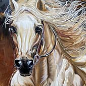 Конь огонь (2), художник Чернова Ольга