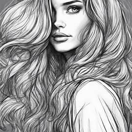 Портрет девушки 4