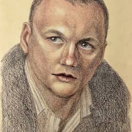 Мужской портрет. Скетч.