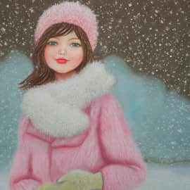 Картина "А снег идёт"