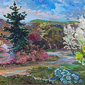 Ёлочка в горах. Кавказ. Пленэр с доработкой ZhNataly