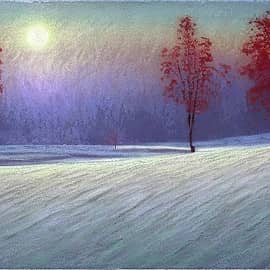 Картина "Морозное утро"