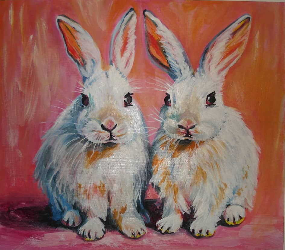 Зайки пушистые.