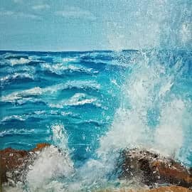 Море волнуется